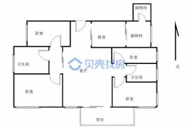 翠海花園|戶型方正敞亮|朝東朝南4+1房 地鐵口物業 視野開闊 南可看海看香港