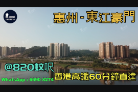 東江豪門_惠州|首期3萬(減)|@820蚊呎|香港高鐵60分鐘直達|香港銀行按揭(實景航拍)