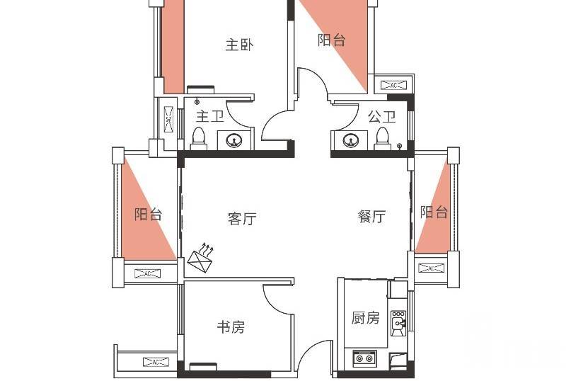 惠州江灣峰景花園，首期5萬(減)，香港銀行按揭，最新價單